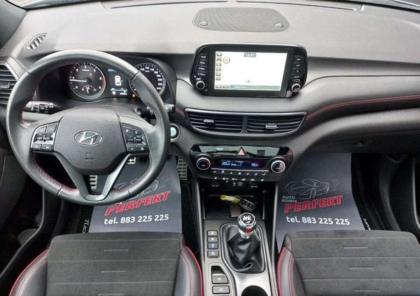 Hyundai Tucson cena 98900 przebieg: 33400, rok produkcji 2020 z Józefów małe 407